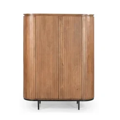 Noor wandkast 115 cm naturel