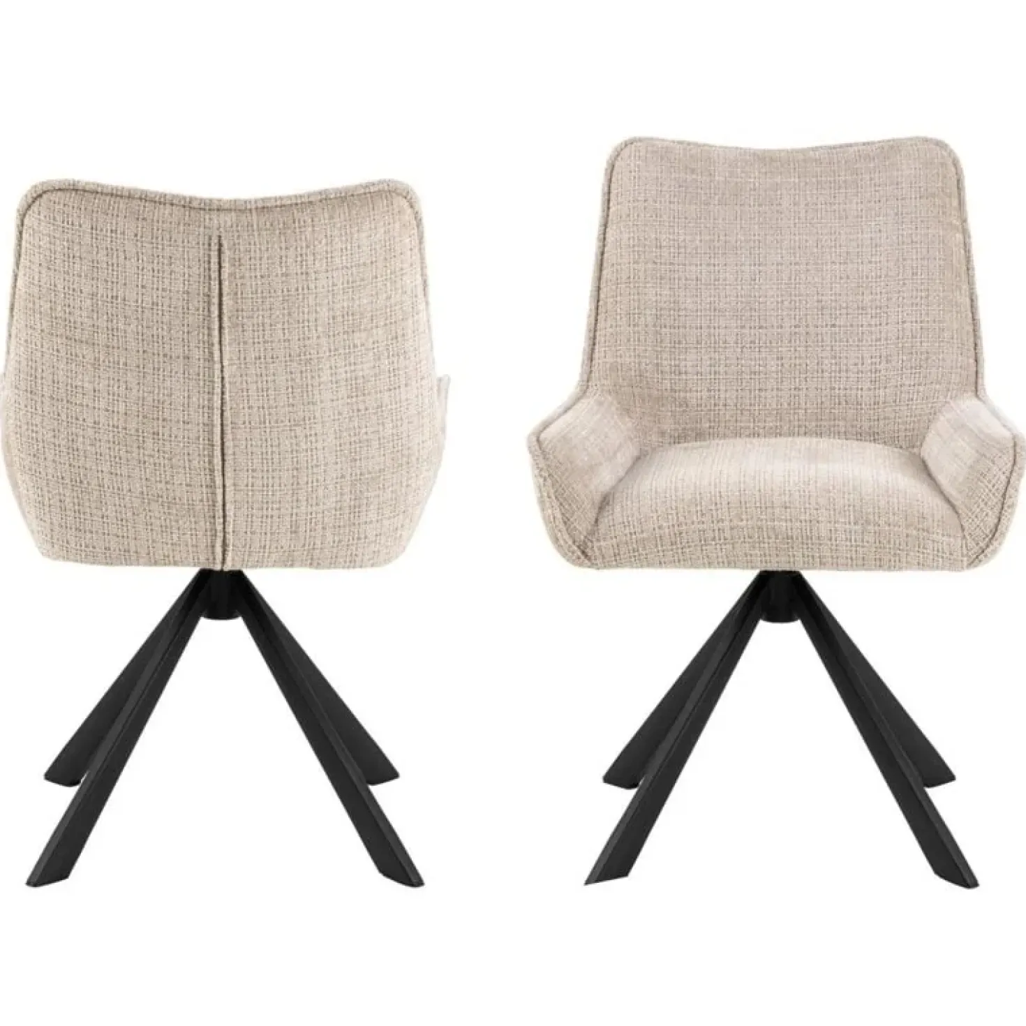 Noretta Eetkamerstoel Beige