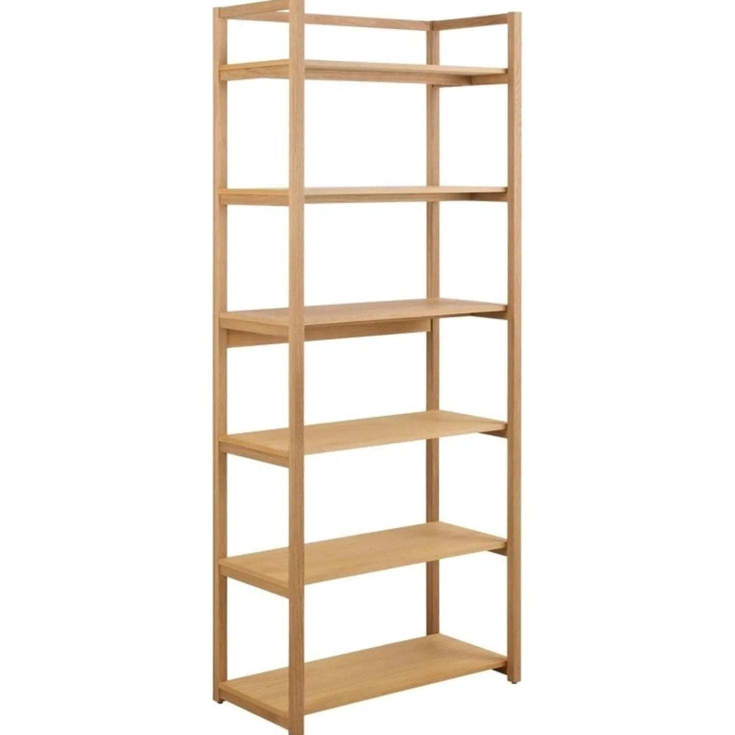 Norli Boekenkast Hoog Naturel 80cm