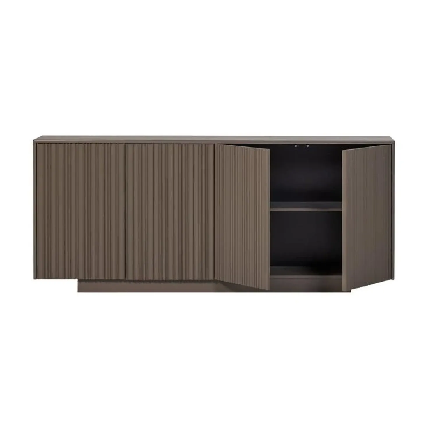 Nova Dressoir Dennenhout Truffelbruin 200cm