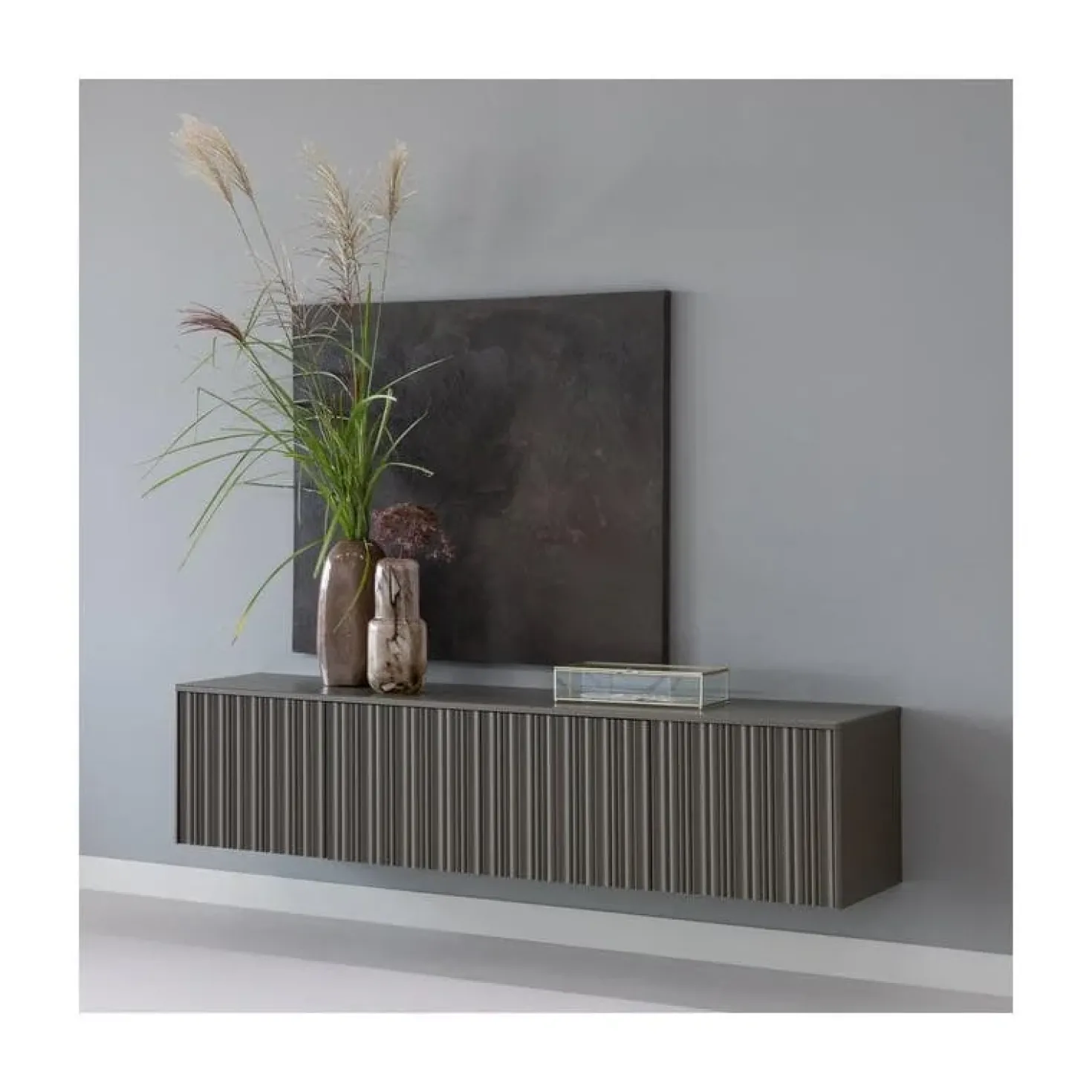 Nova TV Meubel 200cm Dennenhout Truffelbruin 200cm