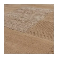 Noven Handgeweven Vloerkleed Wol/Katoen Zand 170x240cm