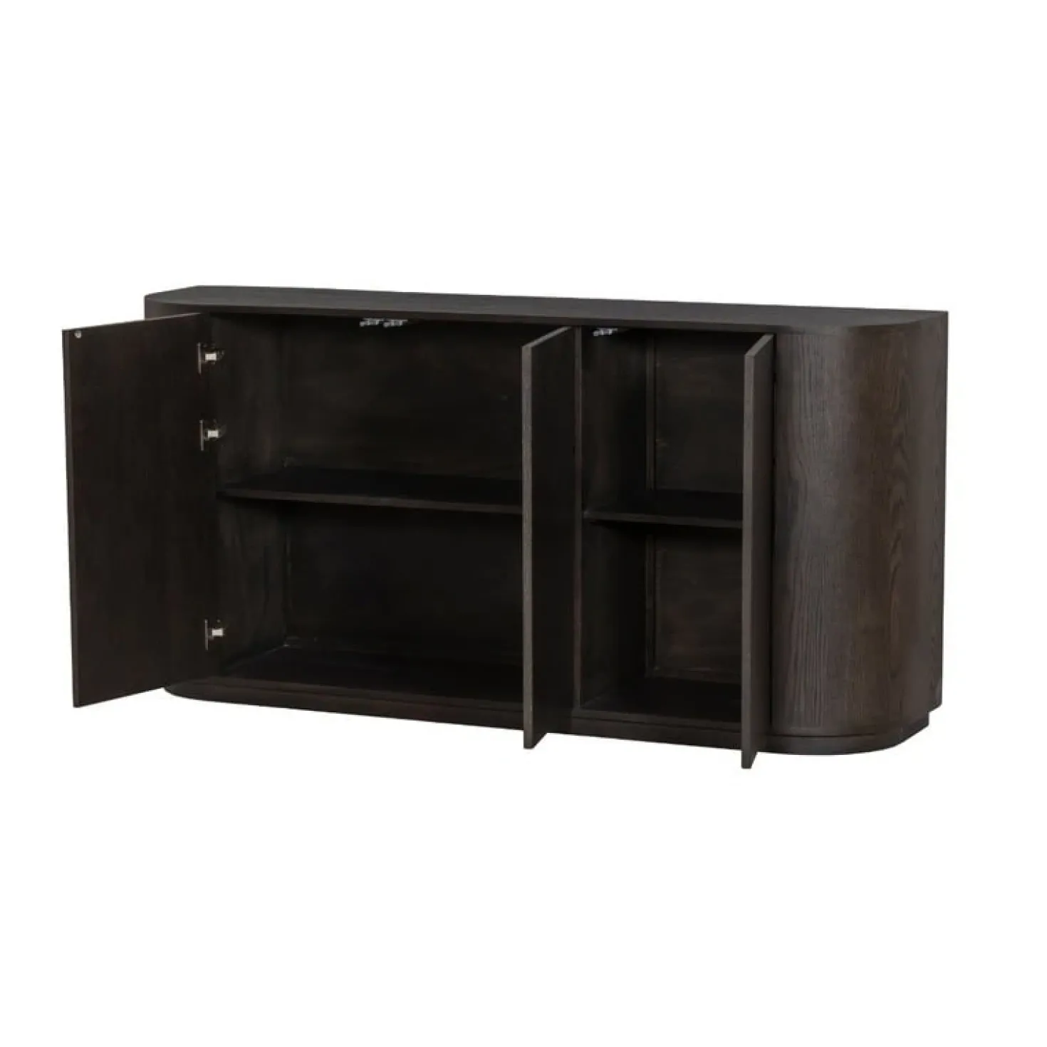 Novero Dressoir Espresso eiken 170cm
