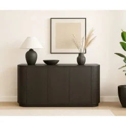 Novero Dressoir Espresso eiken 170cm