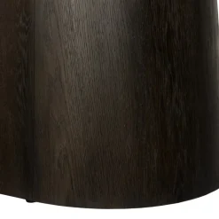 Novero Eettafel Espresso eiken ovaal 200cm