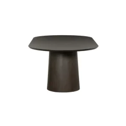 Novero Eettafel Espresso eiken ovaal 230cm