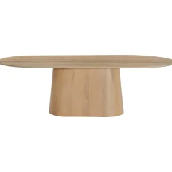 Novero Eettafel naturel eiken ovaal 280cm