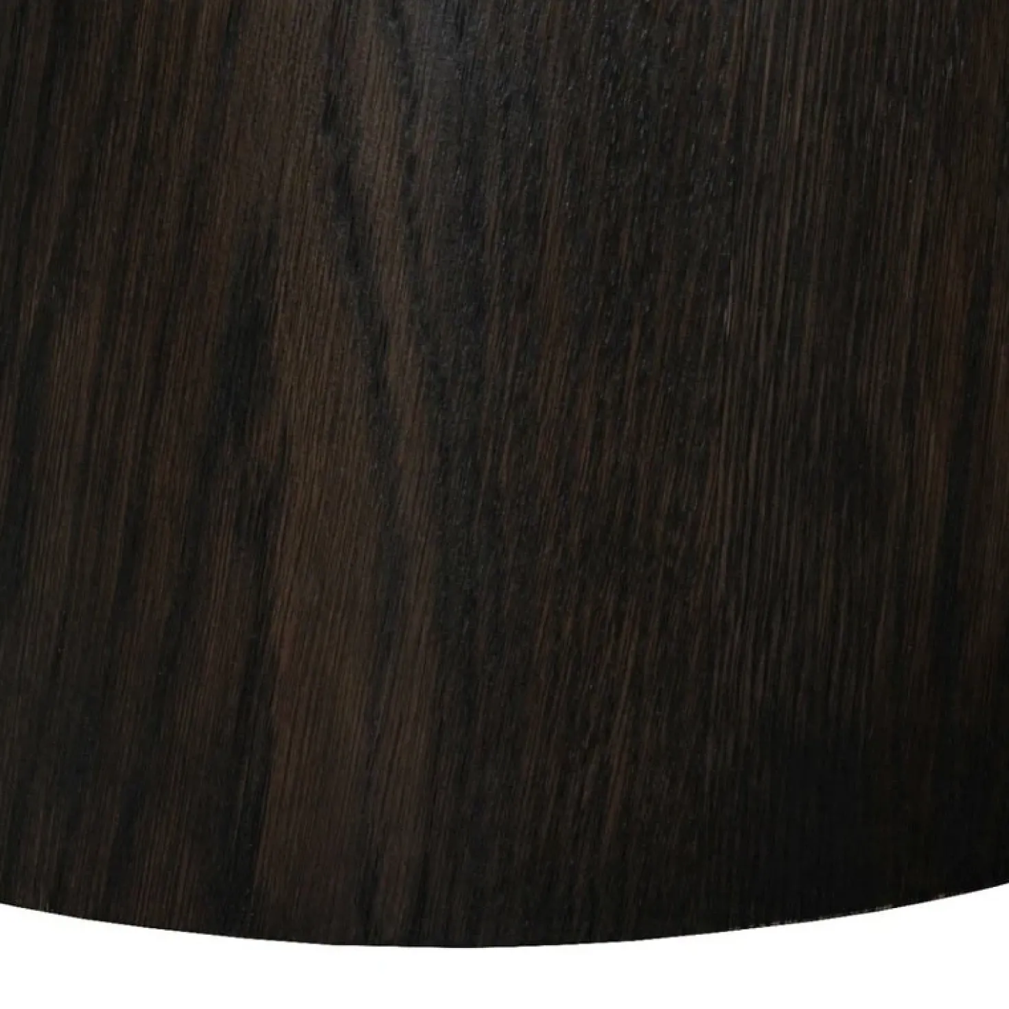 Novero Eettafel rond Espresso eiken 130cm