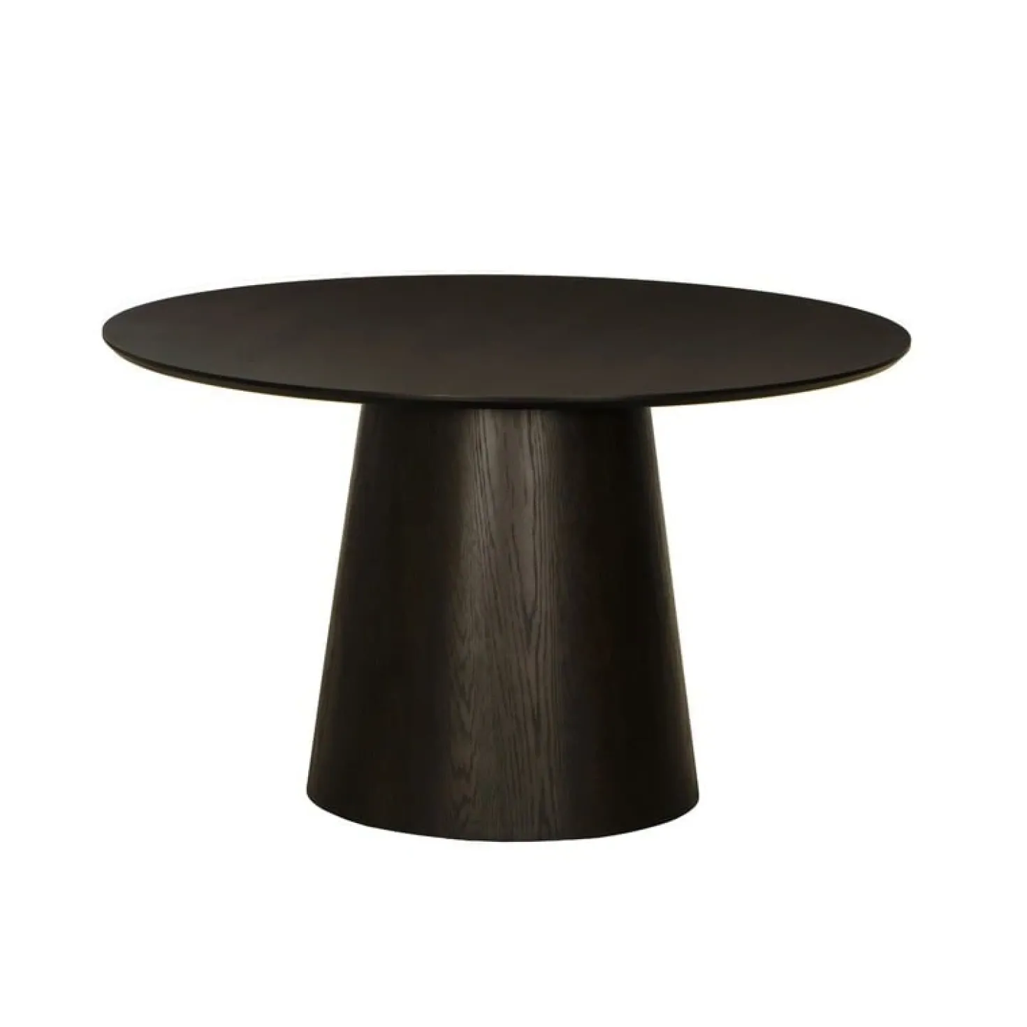 Novero Eettafel rond Espresso eiken 130cm