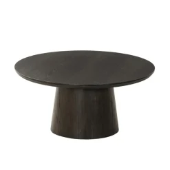 Novero Salontafel Espresso eiken 80cm rond