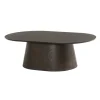 Novero Salontafel Espresso eiken Ovaal 120cm