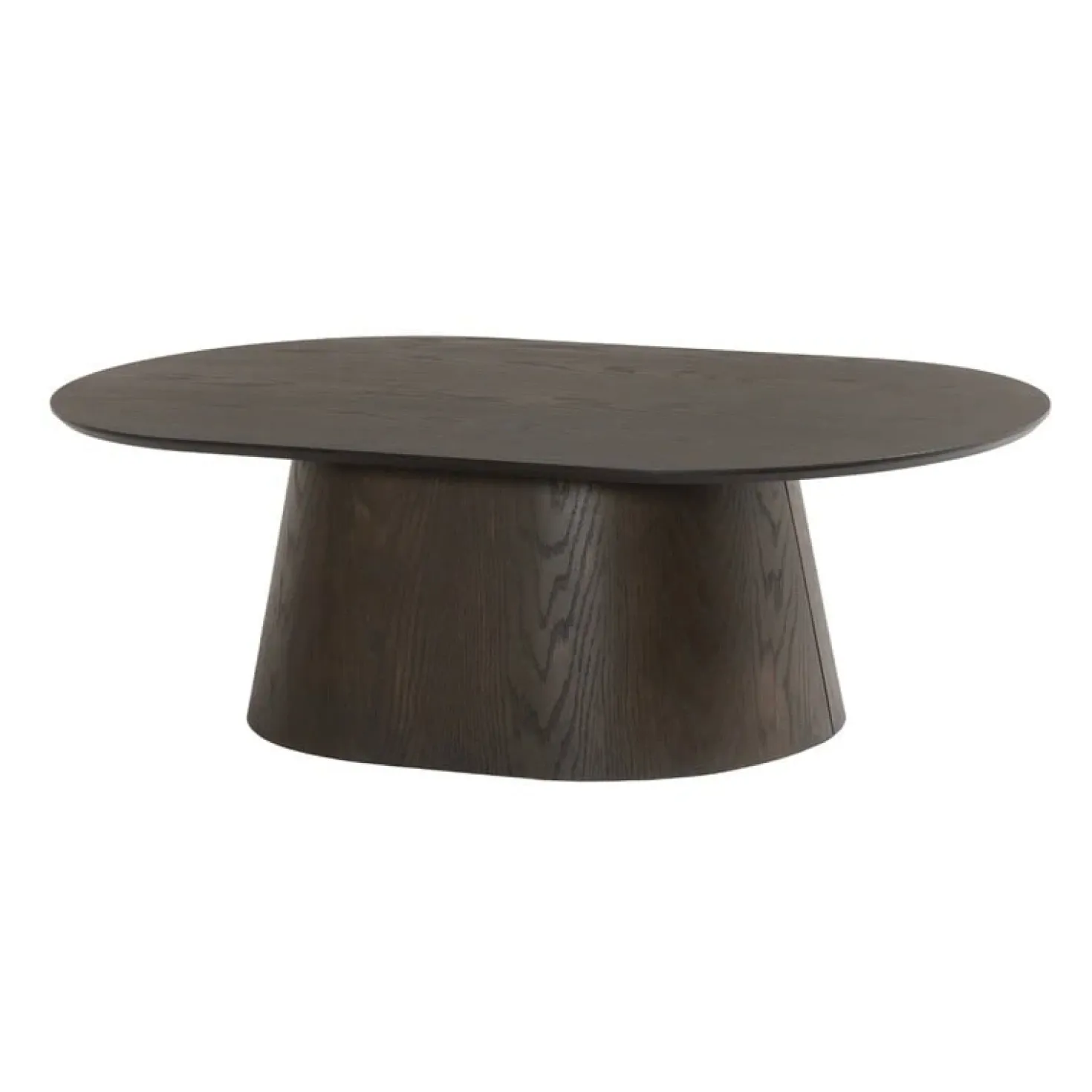 Novero Salontafel Espresso eiken Ovaal 120cm