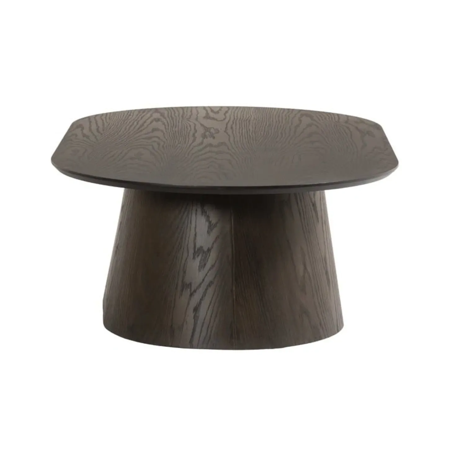 Novero Salontafel Espresso eiken Ovaal 120cm