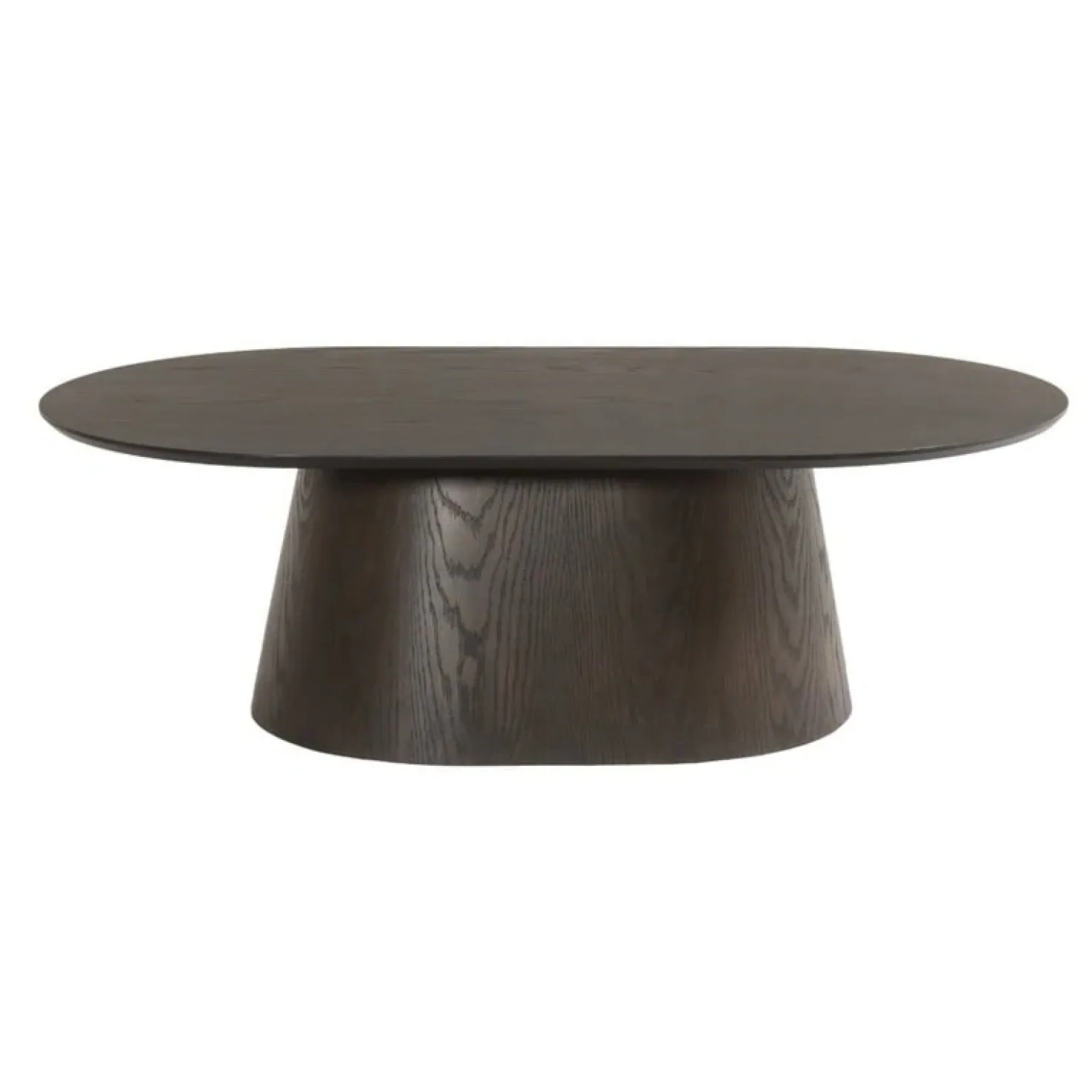 Novero Salontafel Espresso eiken Ovaal 120cm
