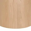 Novero Salontafel naturel eiken 50cm rond