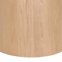 Novero Salontafel naturel eiken 80cm rond