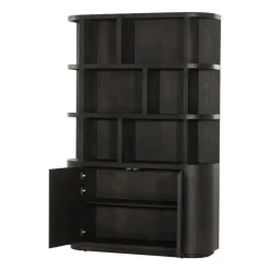 Novero Vakkenkast Espresso eiken 145cm
