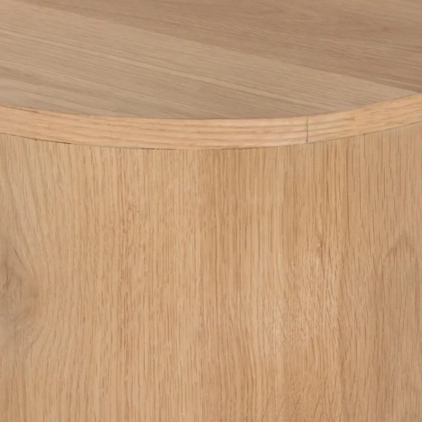 Novero Zwevend Tv meubel naturel eiken 140cm