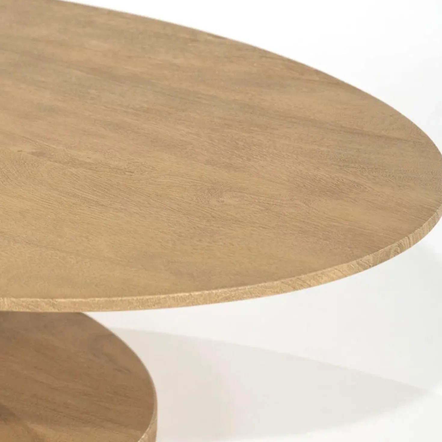 Novia Salontafel Naturel mangohout 120cm