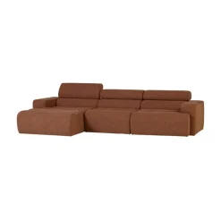 Novi Chaise Longue Bank Links Bouclé Terra