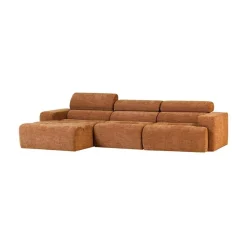 Novi Chaise Longue Bank Links Oranje Melange