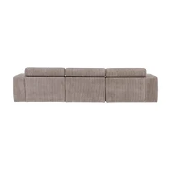 Novi Chaise Longue Bank Links Ribstof Zand