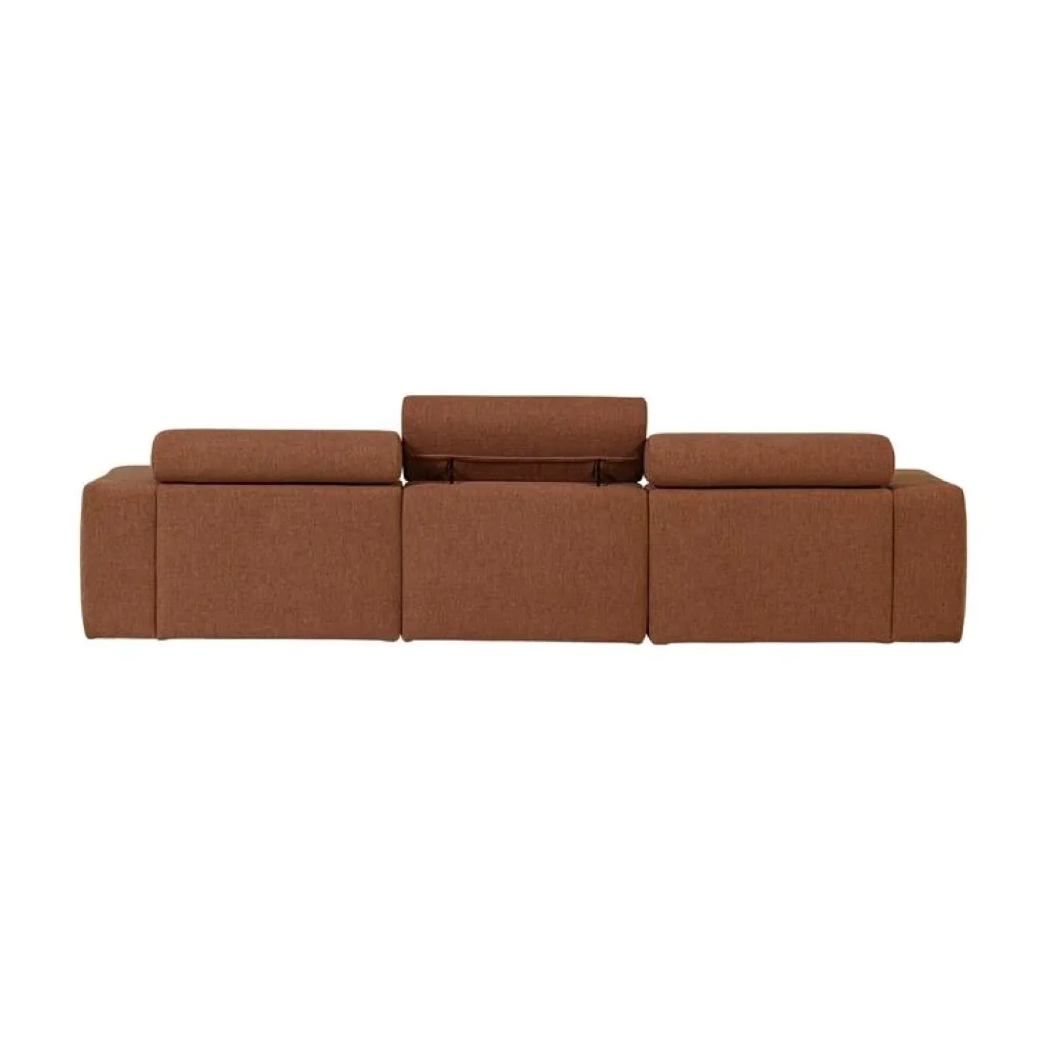 Novi Chaise Longue Bank Rechts Bouclé Terra