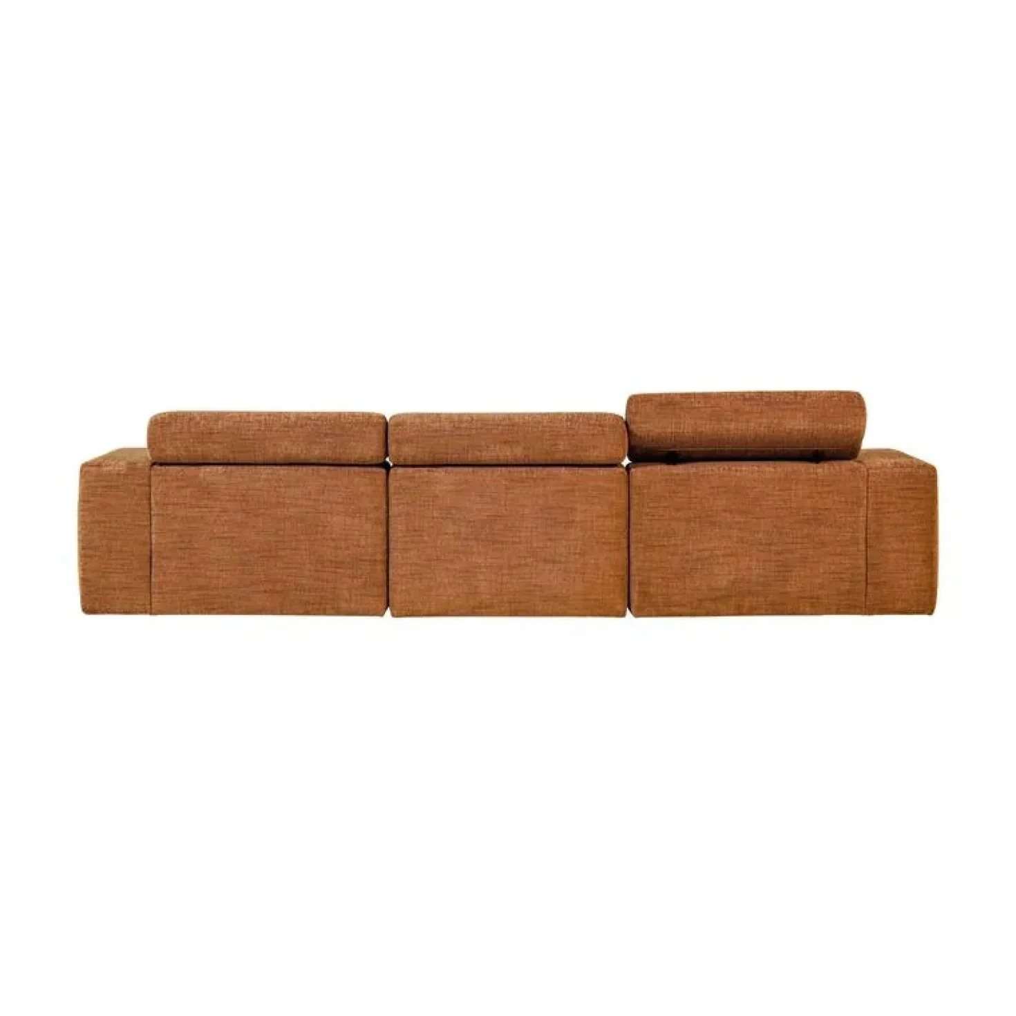 Novi Chaise Longue Bank Rechts Oranje Melange