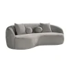 Novo 3-zits Bank Stone stof