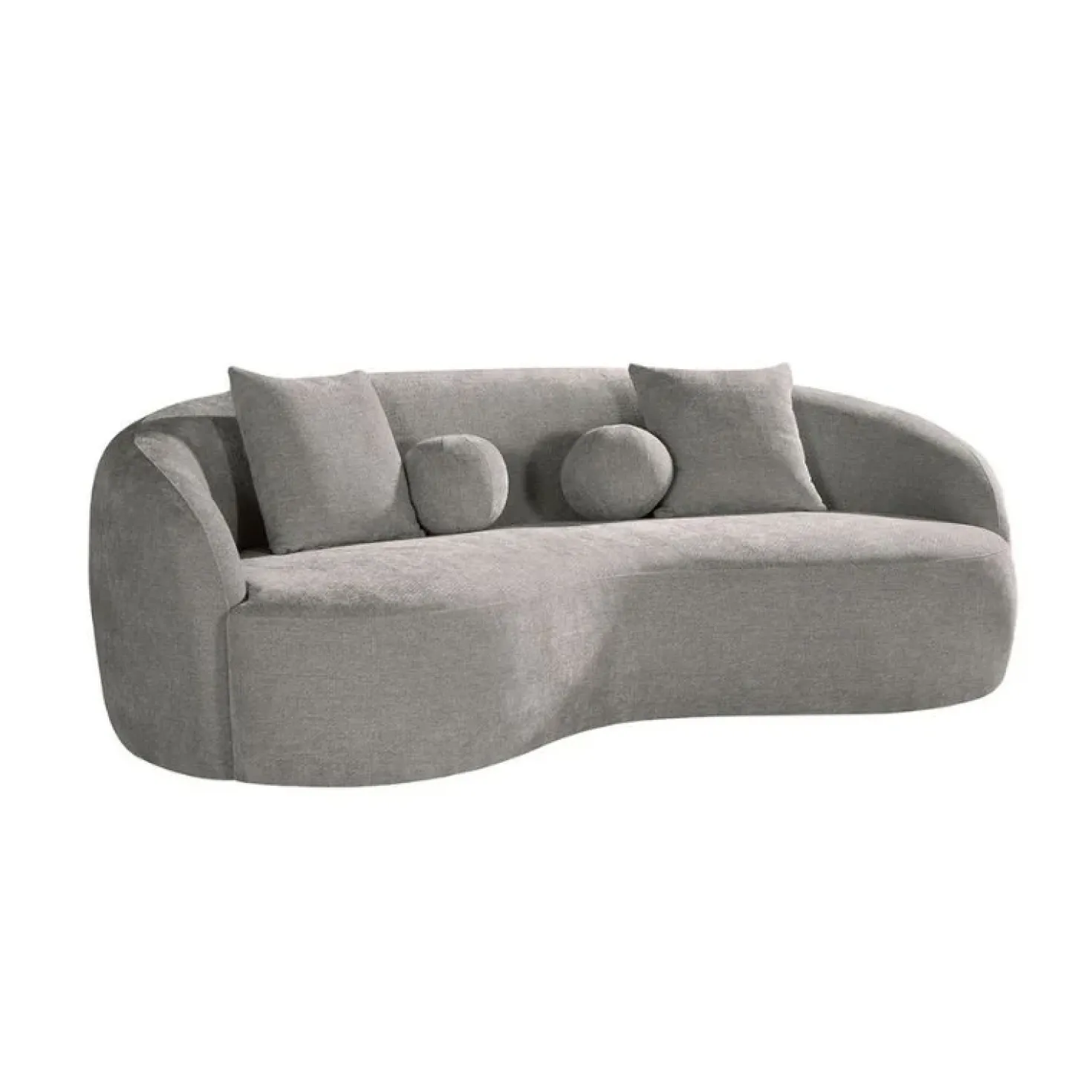 Novo 3-zits Bank Stone stof