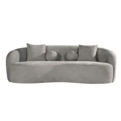 Novo 3-zits Bank Stone stof