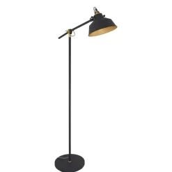 Nové vloerlamp industrieel zwart