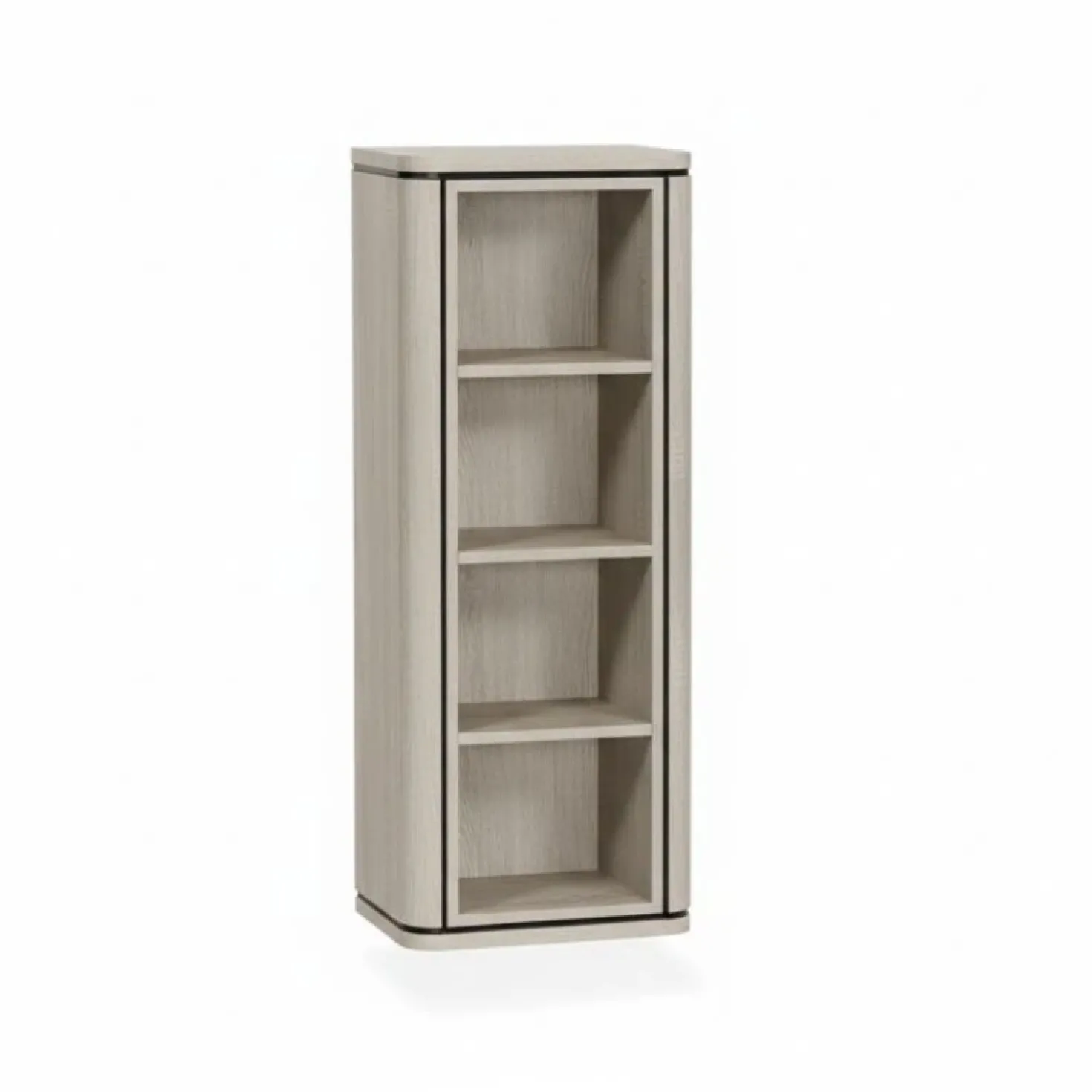 Nuvoro Zwevende Wandkast 4-vaks Misty Oak 45cm