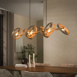 Octavia 6-lichts Hanglamp Beige