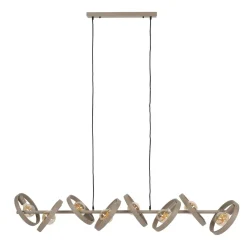 Octavia 8-lichts Hanglamp Beige