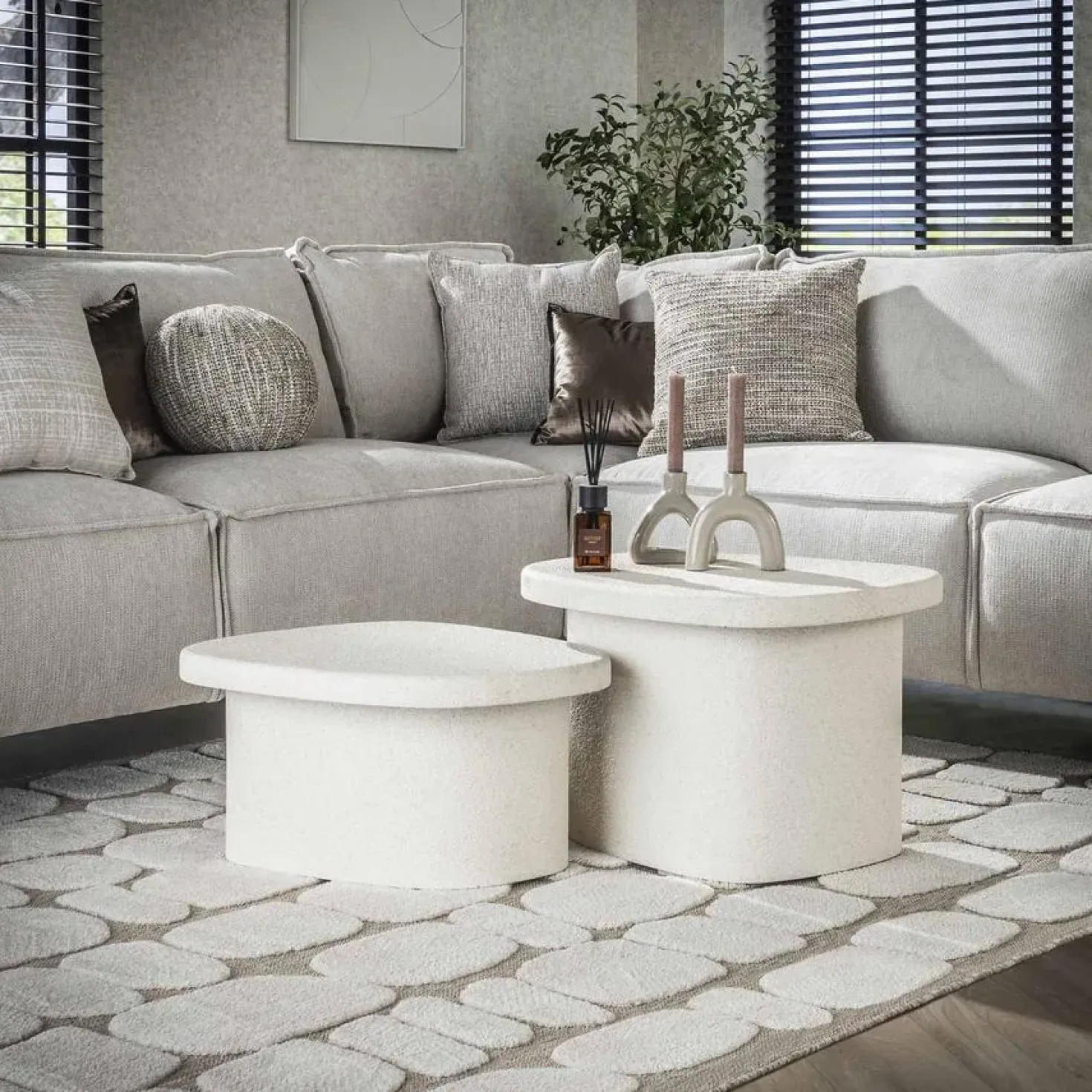Odyssey Salontafel set van 2 57cm