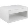 Olira zwevend Nachtkastje Wit 50cm