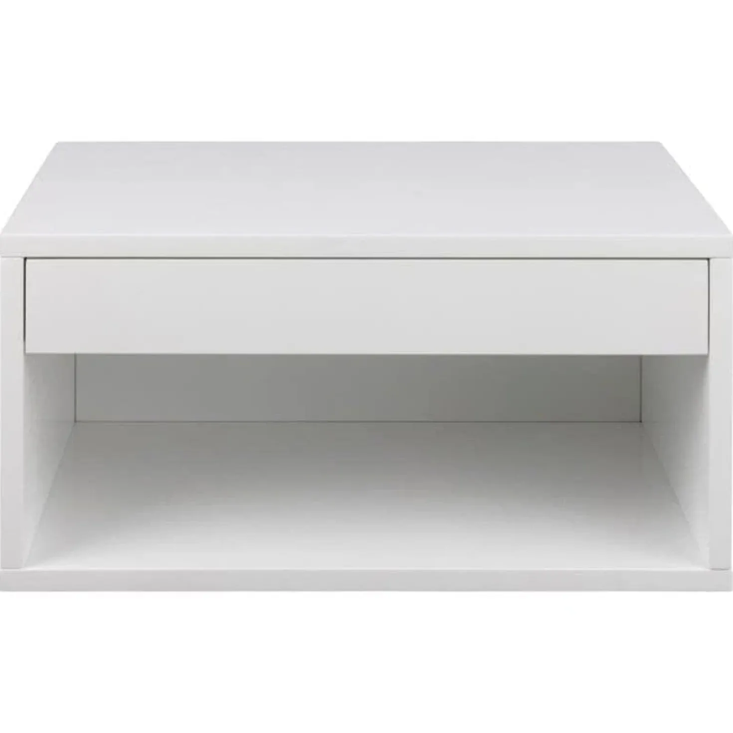 Olira zwevend Nachtkastje Wit 50cm