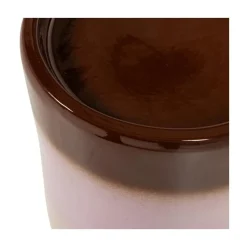 Ollo Bijzettafel rond Roze/Bruin 35cm