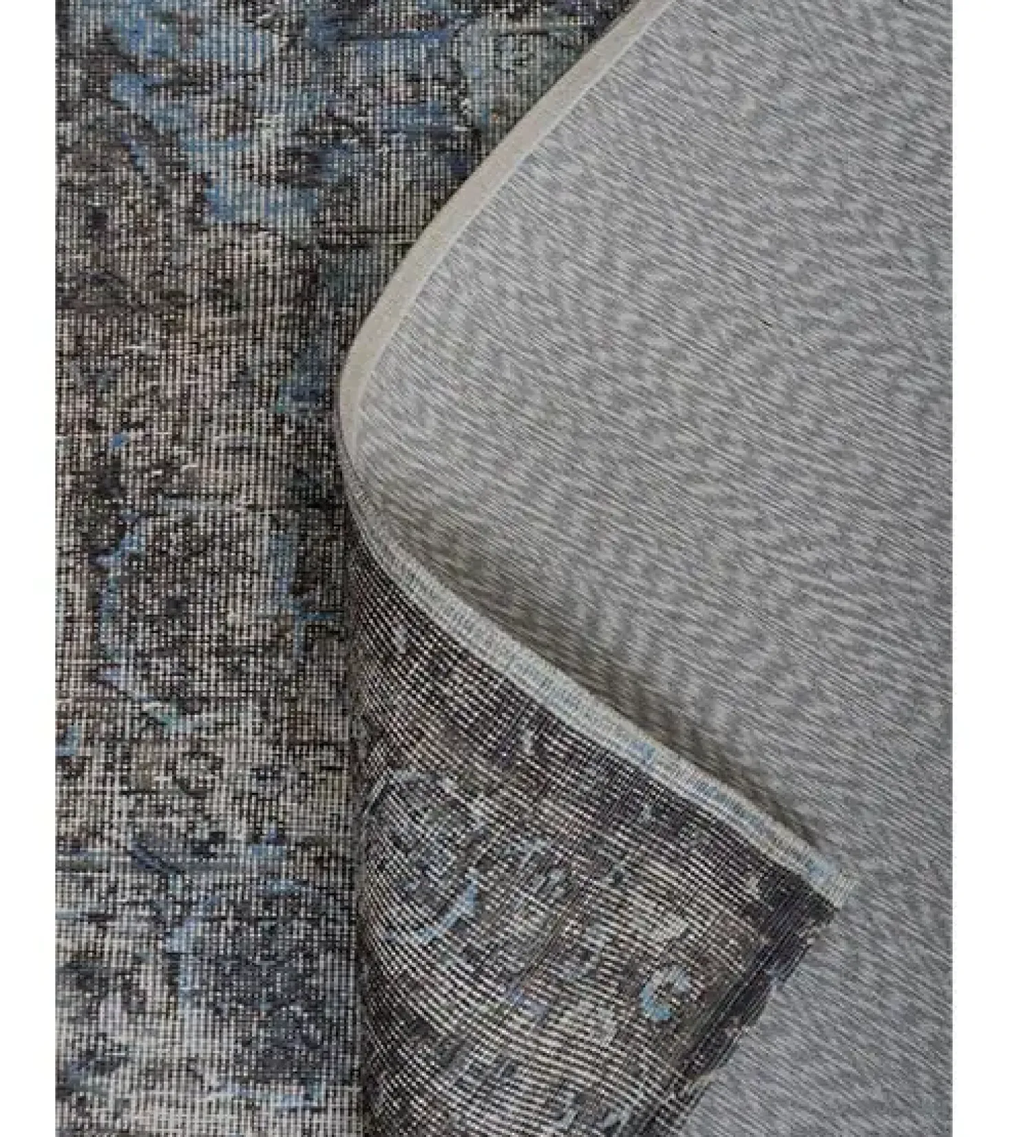 Omid vloerkleed vintage rechthoek groen/ blauw