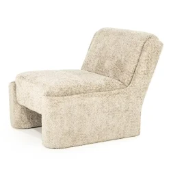 Omla Fauteuil Taupe Stof