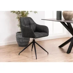 Onyx Eetkamerstoel Antraciet