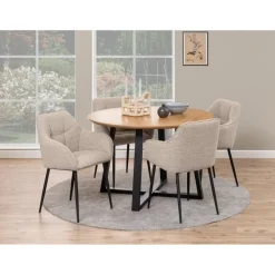 Onyx Eetkamerstoel Beige
