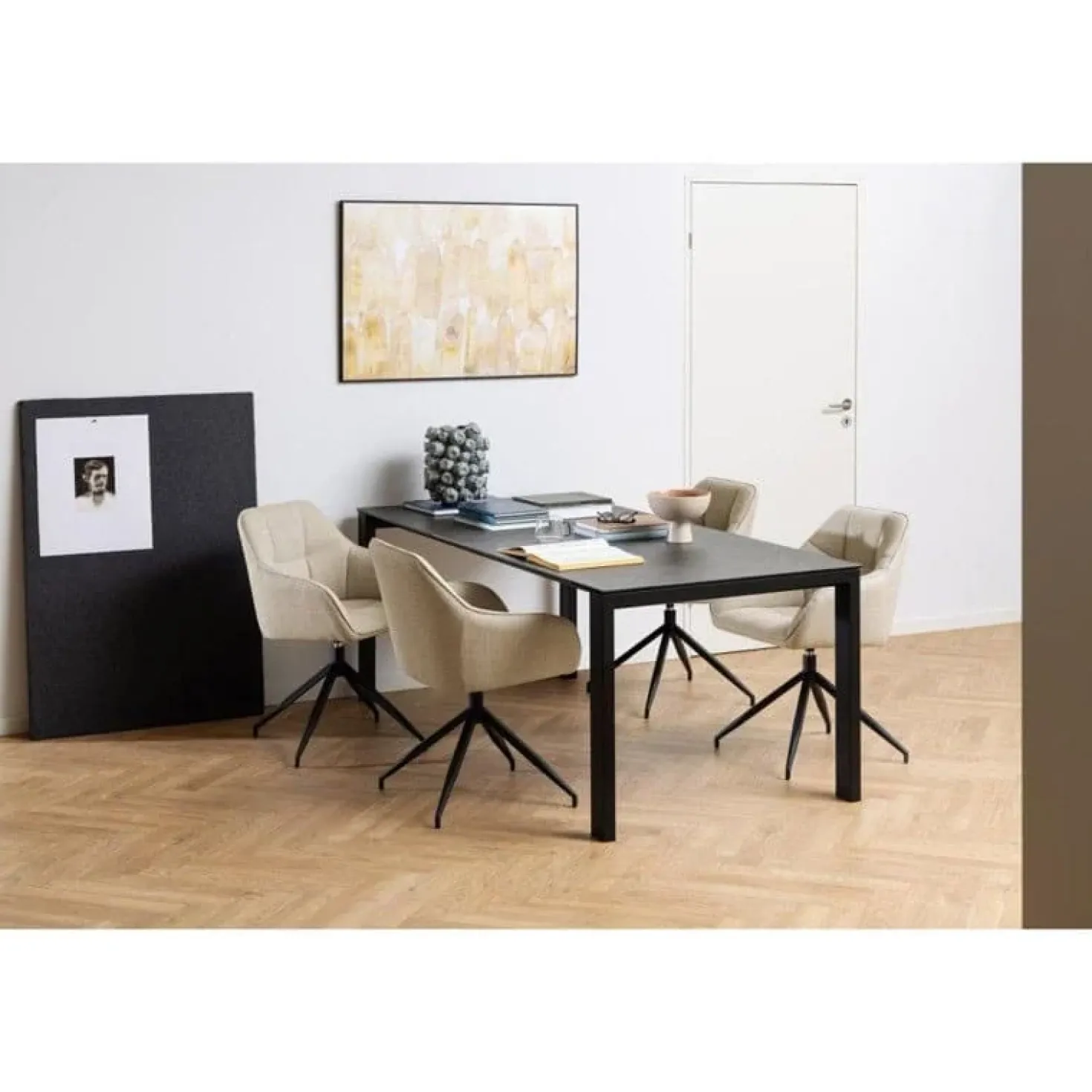 Onyx Eetkamerstoel Lichtbeige