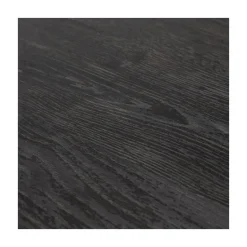 Oona Eettafel Rond Met 3-Poot MDF Donkerbruin 140cm
