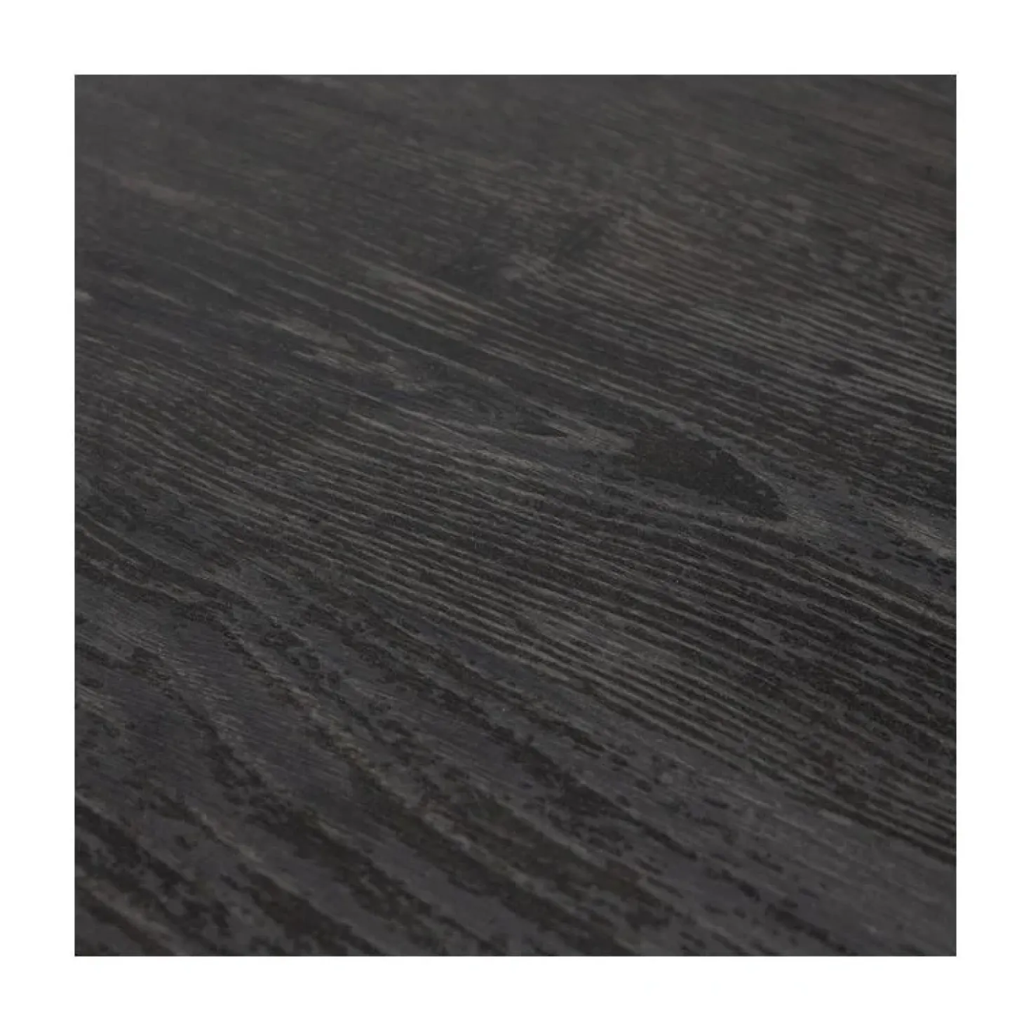 Oona Eettafel Rond Met 3-Poot MDF Donkerbruin 140cm