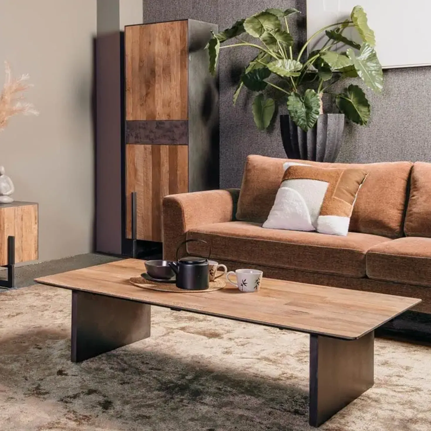 Ora Salontafel Teakhout 135 cm