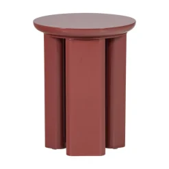 Orivo Bijzettafel rond Roodroze 40cm