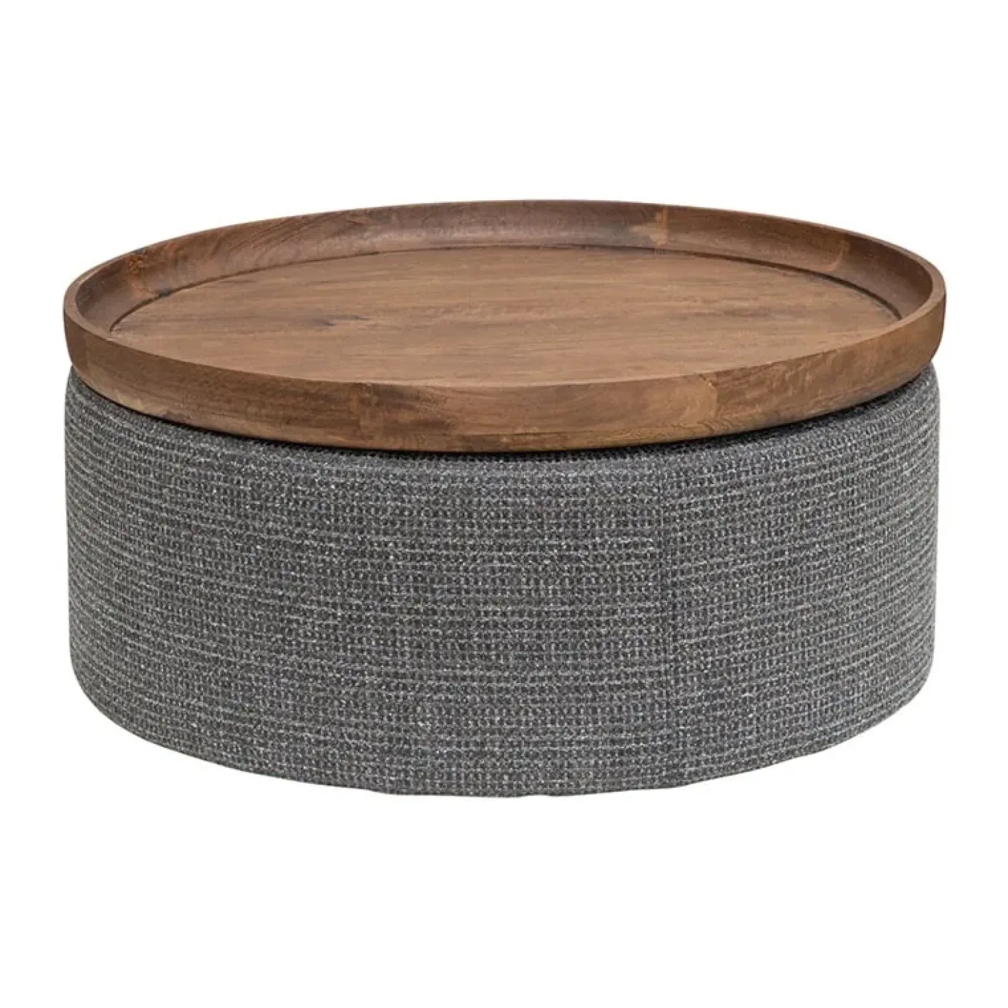Ossana hocker/tafel met los blad 80cm rond