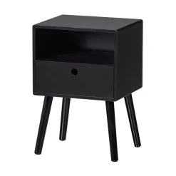 Ozzy Nachtkastje MDF Zwart 36cm